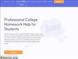 Sites similar to college-homework-help.org