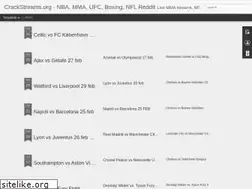 Sites similar to crackstream.blogspot.com