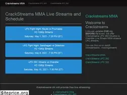 Sites similar to crackstreamsmma.xyz