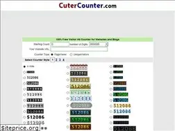 Sites similar to cutercounter.com