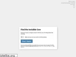 Sites similar to findtheinvisiblecow.com