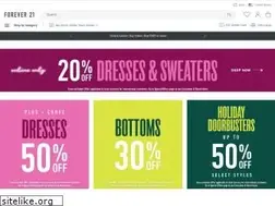 Sites similar to forever21.com
