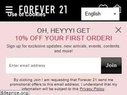 Sites similar to forever21.jp