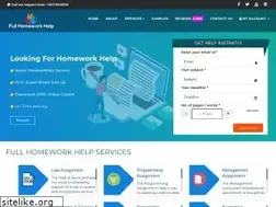 Sites similar to fullhomeworkhelp.com