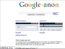 Sites similar to google-anon.com