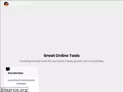 Sites similar to greatonlinetools.com