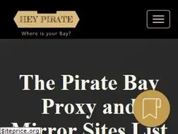 Sites similar to heypirateproxy.com
