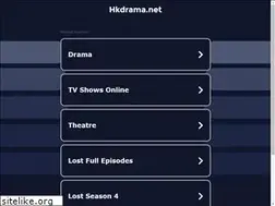 Sites similar to hkdrama.net