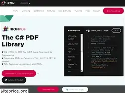 Sites similar to ironpdf.com