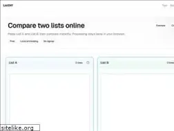 listdiff.org