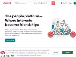 Sites similar to meetup.com