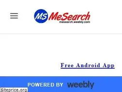 Sites similar to mesearch.weebly.com