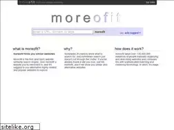 Sites similar to moreofit.com