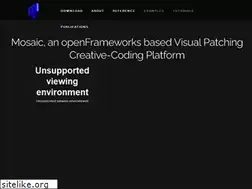 Sites similar to mosaic.d3cod3.org