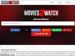 Sites similar to movies2watch.one