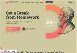 Sites similar to myhomeworkdone.com