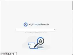 Sites similar to myprivatesearch.com