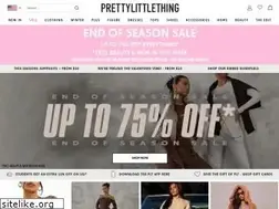 Sites similar to prettylittlething.us