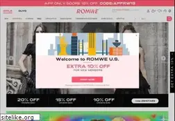 Sites similar to romwe.com