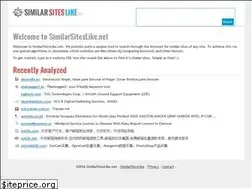 Sites similar to similarsiteslike.net