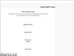Sites similar to smallseotools.com