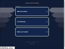 Sites similar to soccer-live.stream