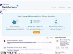 Sites similar to stackexchange.com