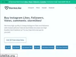 Sites similar to stormslike.com