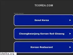 Sites similar to tcorea.com