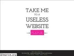 Sites similar to theuselessweb.com
