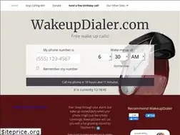 wakeupdialer.com