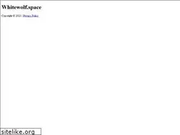 Sites similar to whitewolf.space