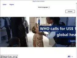 Sites similar to who.int