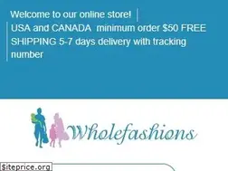 Sites similar to wholefashions.net