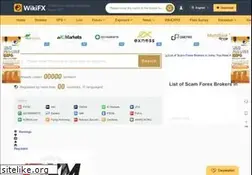 Sites similar to wikifx.com