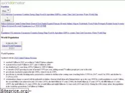 Sites similar to worldometers.info