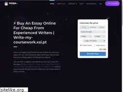 write-my-coursework.xsl.pt